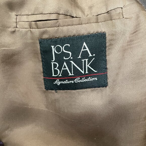 Jos A Bank Signature Collection Men's 50R  Brown 100% Wool  Blazer Sportcoat - Picture 5 of 6